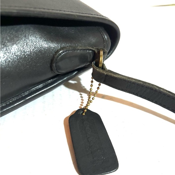 Coach Black Leather Crossbody Bag - Picture 3 of 10